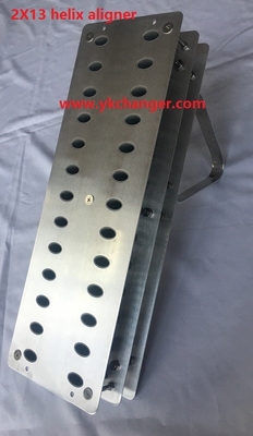 Alineador para palitos de helado, alineador para palitos de paleta tipo hélice 2X13 o tipo liso para moldes ataofrma