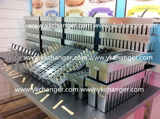 comprar uso comercial de acero inoxidable molde de helado con extractor online manufacture