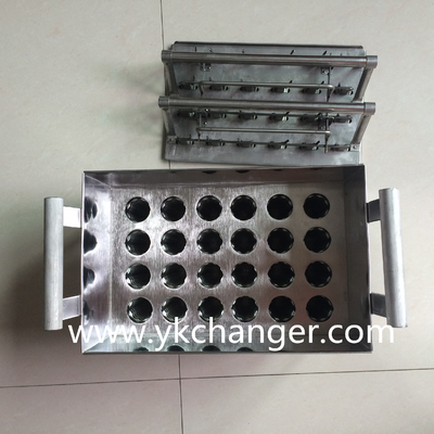 comprar Molde para helados de acero inoxidable tipo italiano 4x6 molde para helados congelado molde para popsilce online manufacture
