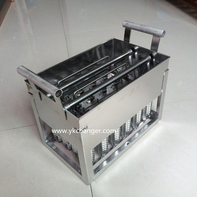 comprar Italiano 24pcs de acero inoxidable molde para golosinas de hielo molde para helados congelados molde para paletas de helados online manufacture