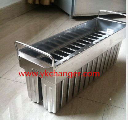 comprar Acero inoxidable palo de hielo molde de caramelo bandeja congelado molde de salmuera de Chanel molde de agua salada online manufacture