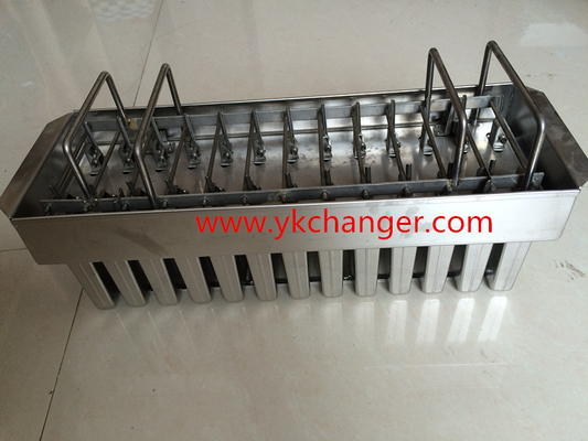 comprar Molde de hielo de acero inoxidable molde de pop congelado tipo manual comercial online manufacture