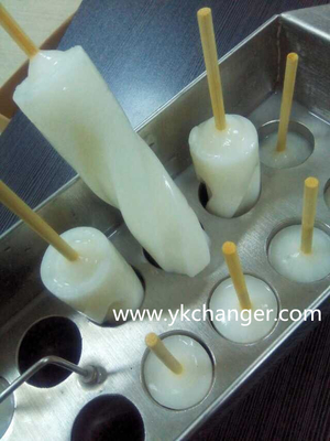 comprar Molde de hielo de acero molde de hielo de acero inoxidable de alta calidad con soporte de palo para uso comercial online manufacture