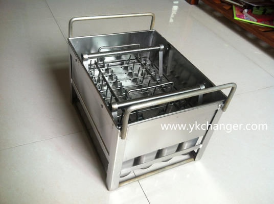 comprar Moldes de helado de paleta de hielo de cesta, moldes de helado 4x10, 40 piezas, 90 ml con soporte para palitos, alta calidad online manufacture
