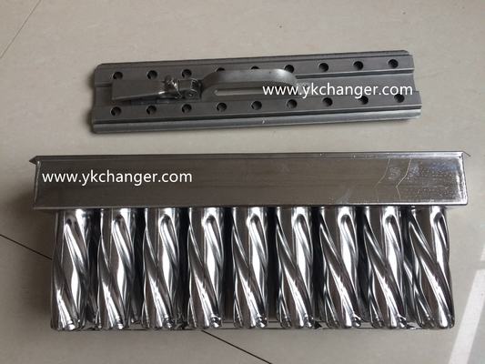 comprar Molde de acero inoxidable congelado pop molde perforación espiral forma de hielo molde de caramelo de hielo molde de glicol congelación online manufacture