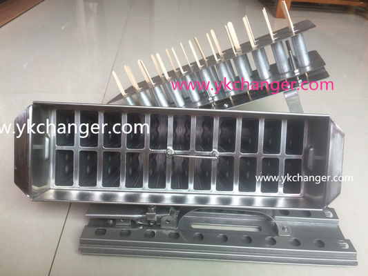 comprar Moldes de helado de acero inoxidable, moldes para helados 2x11, 22 cavidades, 90 ml, megamix online manufacture