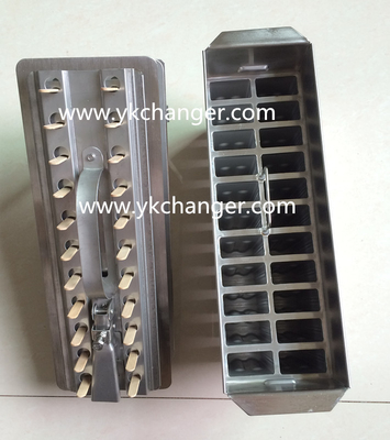 comprar Moldes de helado de acero inoxidable, moldes para helados 2x11, 22 cavidades, 90ml, megamix online manufacture