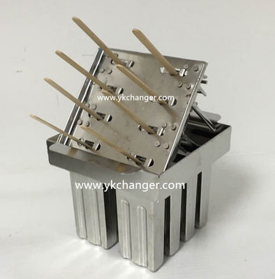 comprar Moldes para paletas de helado DIY uso doméstico acero inoxidable grado alimenticio alta calidad 8 cavidades online manufacture