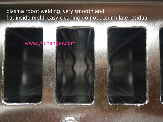 comprar Moldes de helado de paleta de acero inoxidable, moldes de helado tipo ataforma, uso comercial con soporte para palitos, alta calidad online manufacture