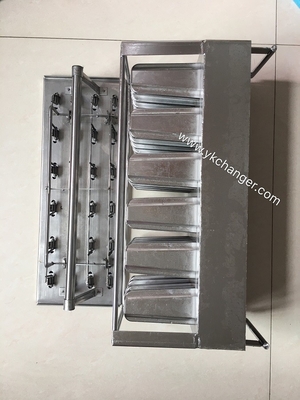 comprar Molde de helado de acero inoxidable molde de helado de tipo italiano gelato stick house 4x6 24 palos con soporte para palos online manufacture