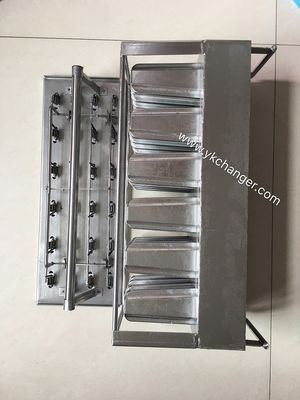 comprar Molde de helado de acero inoxidable para congeladores molde de helado de tipo italiano molde de helado con palo 4x6 24 palos con stick holder online manufacture