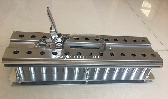 comprar Venta caliente alineador de palo para paletas de helados moldes 2x13 26tubos tipo hélice llano de aluminio de grado alimenticio de alta calidad online manufacture