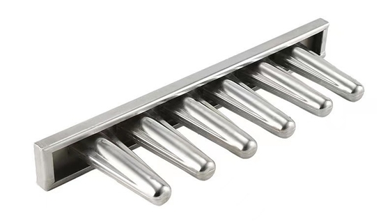 comprar Plantillas de moldes de helado de 6 palitos de acero inoxidable, tipo ovalado de 6 cavidades, en oferta, forma de cohete, pedido personalizado online manufacture