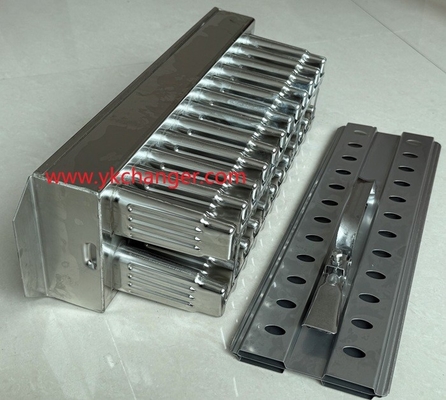 comprar Molde de helado personalizado de acero inoxidable 2X12 24cavidades con soporte extractor universal tipo brasileño online manufacture