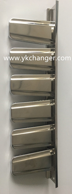 comprar Moldes para hacer helados de palito lineales combinan 6 cavidades de 90 ml de acero inoxidable 316 de alta calidad mediante soldadura robótica por plasma online manufacture