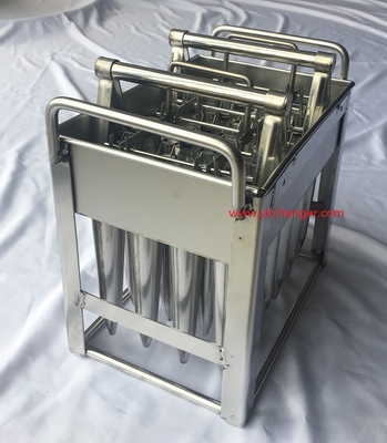 comprar Moldes de kulfi para helado, moldes de caramelo kulfi, moldes de acero inoxidable para kulfi, moldes para paletas de hielo, moldes para helados de paleta 4X6 26 palitos online manufacture