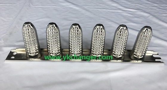 comprar Tiras de moldes industriales para helados de 6 cavidades, moldes combinados para helados en forma de maíz, 95 ml, soldados por robot de plasma online manufacture