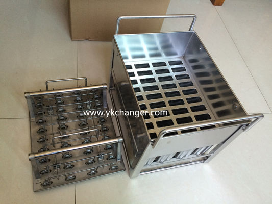 Juego de moldes para helados de cesta, paletas, acero inoxidable, uso comercial, tipo manual
