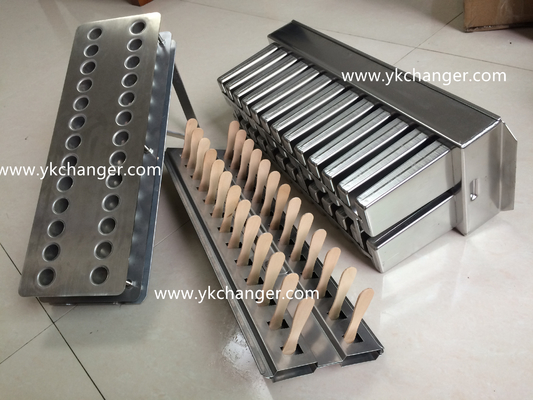 Juego de moldes de paletas de helado de metal de acero inoxidable de 123 ml, paletas mexicanas con soporte para palitos