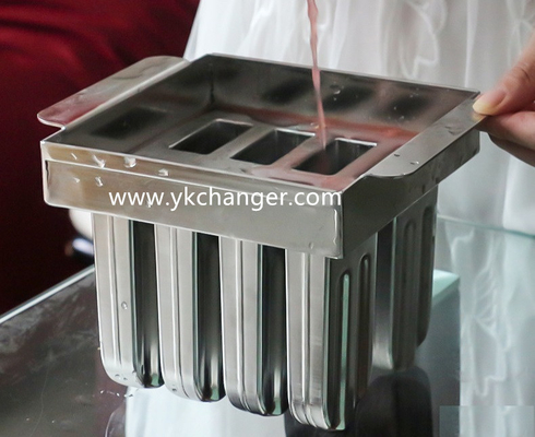 Moldes de helado de acero inoxidable DIY uso doméstico grado alimenticio alta calidad 8 cavidades