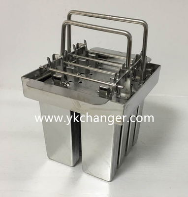 Moldes de helado de acero inoxidable DIY uso doméstico grado alimenticio alta calidad 8 cavidades
