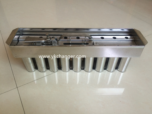 Moldes de kulfi de helado Moldes de Khulfi de paleta helada 2x9 18 cavidades volumen según las solicitudes del comprador con extractor de palitos