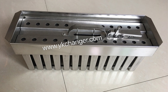 Molde de helado de acero inoxidable con extractor de barra de 85USD de venta caliente
