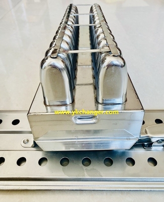 Mini magnum moldes para helados de acero inoxidable pequeños moldes para helados de 38 ml con soporte de palo