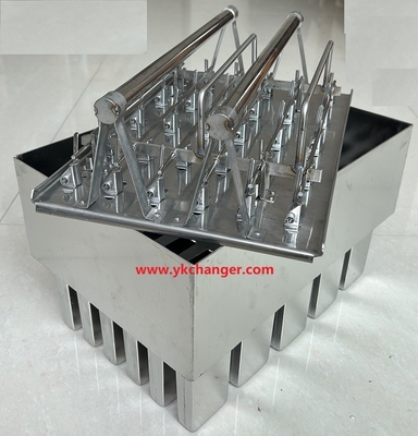 110 ml de paleta mexicana de helados moldes de acero inoxidable popsicle moldes bandeja con soporte de palo