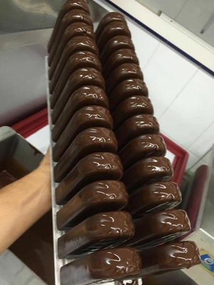 Molde de helado en forma de Magnum molde de helado 2X13 86ml soldadura robótica de alta calidad con soporte de palo para uso comercial