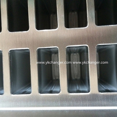 Moldes rígidos de helado de acero inoxidable para paletas mexicanas de 123ml con relleno de 35ml, 2x13 con soporte para palitos en espiral y alineador