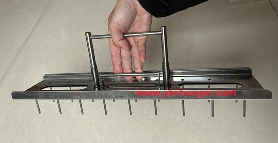 Extractor de moldes de helado sin palito, de acero inoxidable, 2X9, tipo plataforma, tipo Brasil