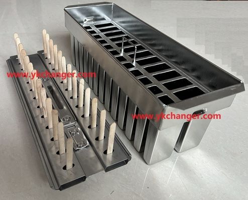 Extractor universal de palitos de helado para palitos de helado, tanto para palitos en espiral como para palitos lisos, tipo ataforma