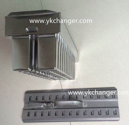 Fábrica de moldes de helado de acero inoxidable, material de grado alimenticio, 2x13, 26 piezas, paletas mexicanas, alta calidad, tipo ataforma
