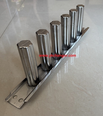Moldes lineales de helado de palito de acero inoxidable, moldes para hacer helado de palito, uso de la línea de producción de helado de palito Puyuan Senso