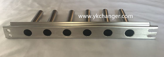 Molde de fabricación de helados con palillo lineal Molde de fabricación de helados con palillo combinado de uso industrial de acero inoxidable 316