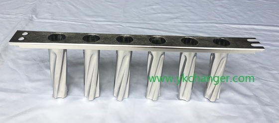 Tiras de moldes de helado de acero inoxidable para uso industrial en la fabricación de helados, tiras de moldes en forma de espiral