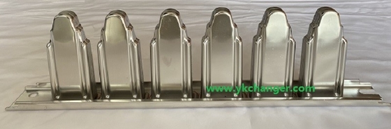 Moldes combinados para helados, moldes para helados de 6 palitos de acero inoxidable, moldes para helados personalizados para uso industrial