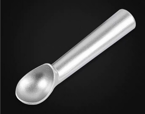 Cuchara de helado dura cuchara de helado de aluminio cuchara de helado de calidad alimentaria cuchara de helado de acero inoxidable de primera calidad